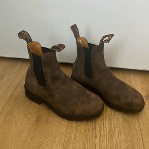 Blundstone 1351 chelsea boots 7.5 brown leather high top